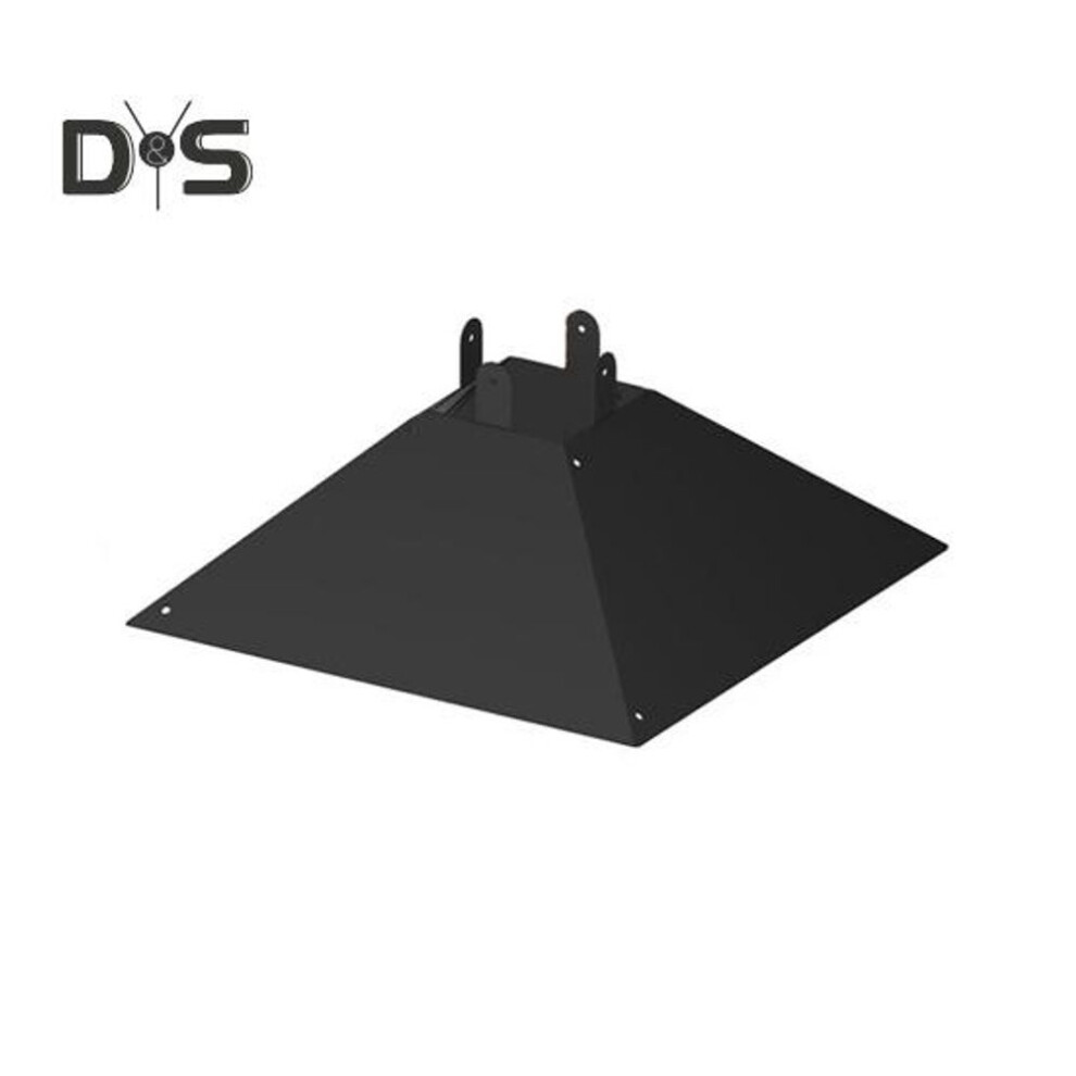 17 Inch Large Squirrel Baffle For Bird Feeder Pole Outside Pole Mount Bird House Square Guard Metal Squirrel Proof Baffle
