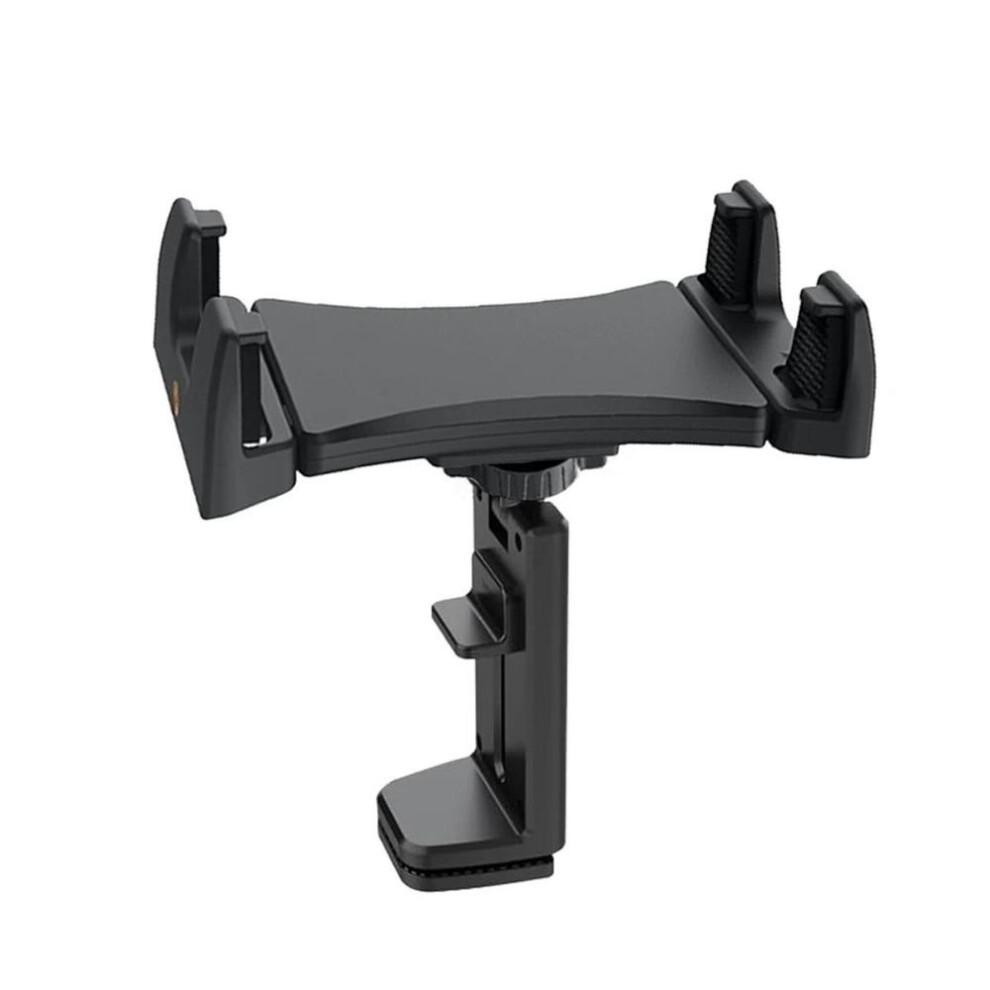 Airplane Tablet Holder ,travel Train Seat Cupboard Bar ,handfree Foldable Phone Bracket Stand, Desk Edge Grip 360 Rotation