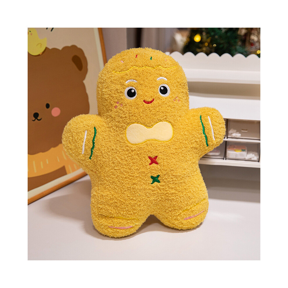 (Yellow, 38cm/14.96in) Plush Christmas Toys Xmas Tree Cartoon Festival Ornament Xmas Doll Gift Garnish-image-OPC-PH6GDX2-NEW