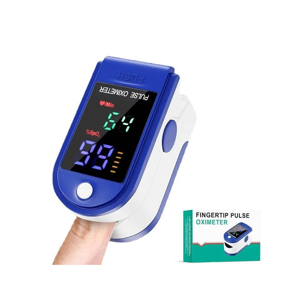Pulse Fingertip Oximeter Led Display Blood Oxygen Saturation Monitor Health Spo2