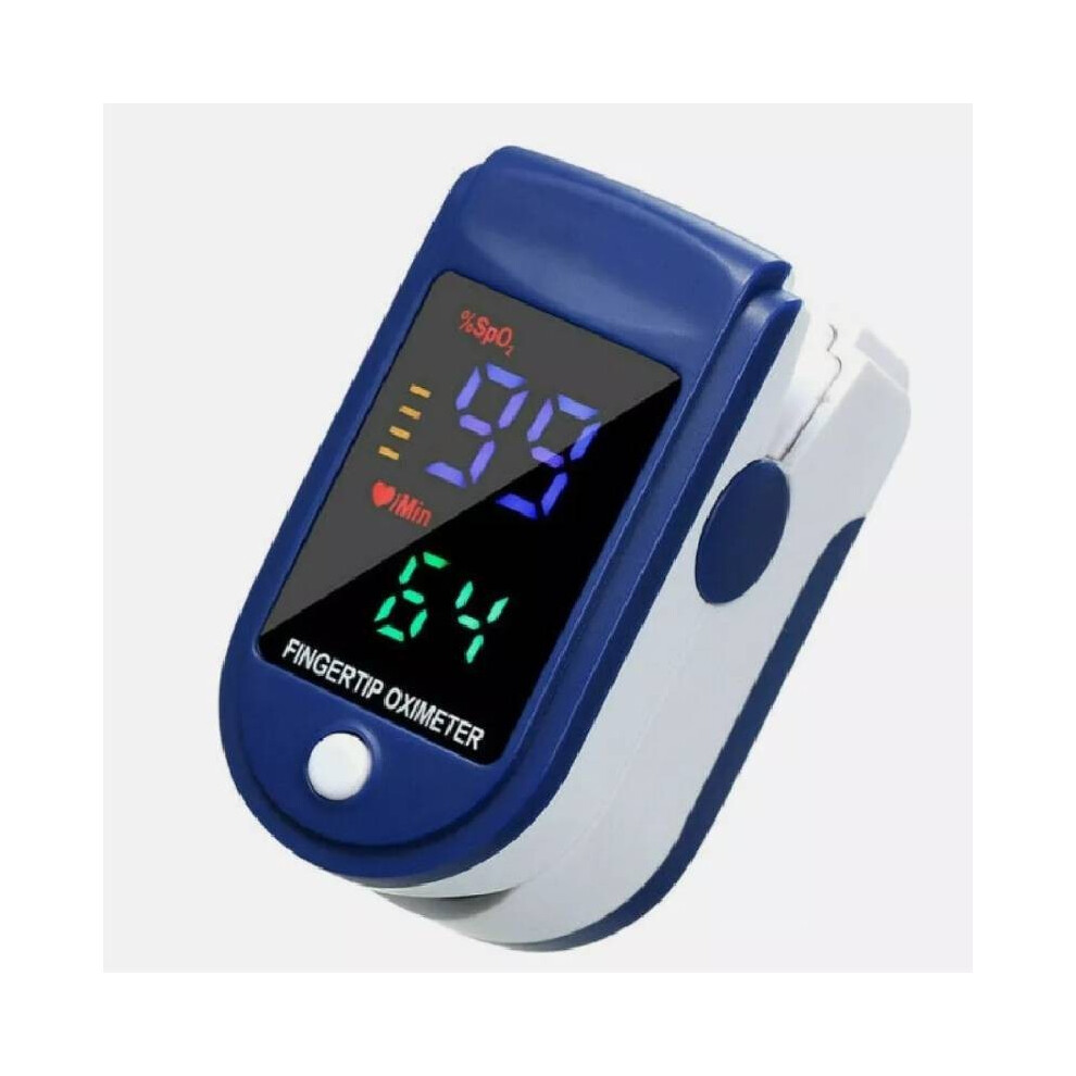 Pulse Fingertip Oximeter Led Display Blood Oxygen Saturation Spo2 Monitor Health