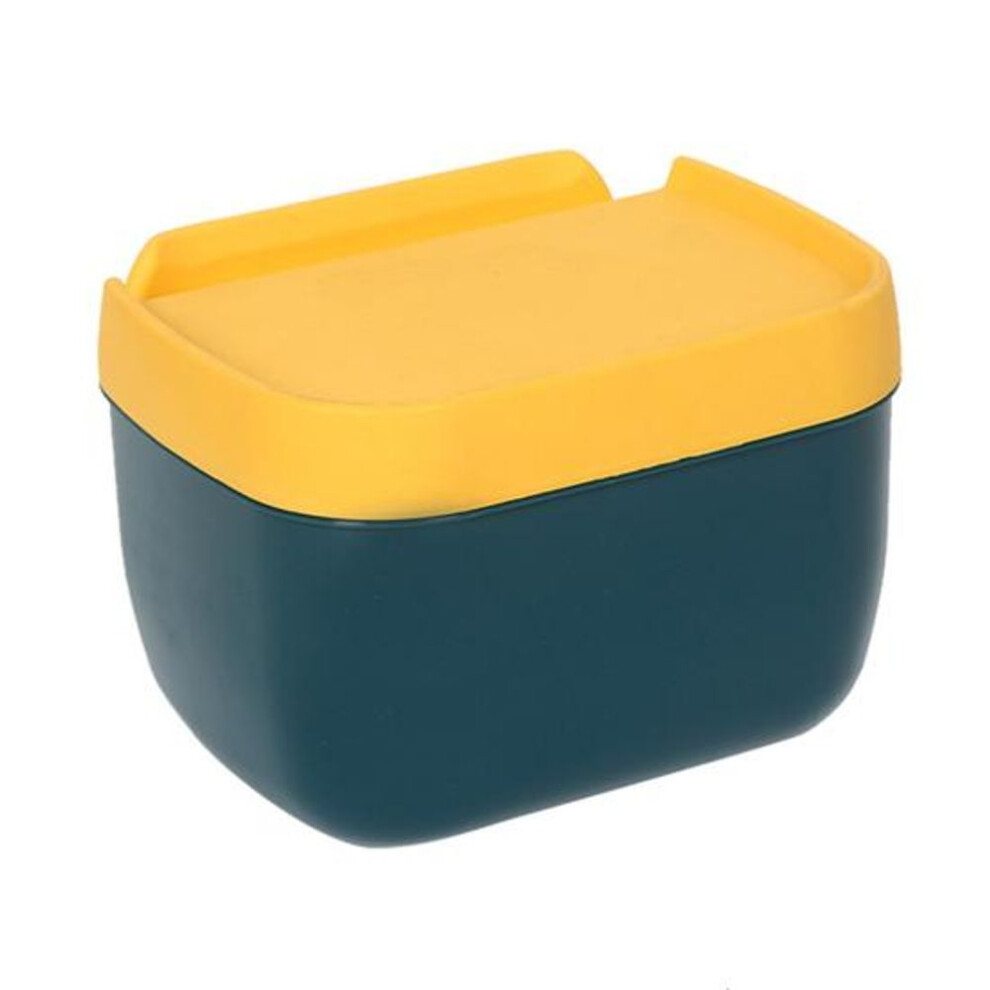 (dark blue) Long Lasting for Gifts Multifunctional Tissue Case Wall Mount Toilet Paper Box
