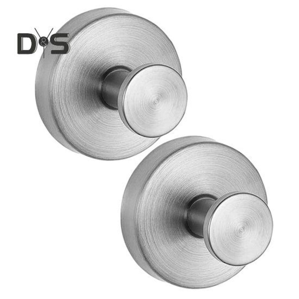 (silver, 2pcs) 1/2/4/6pcs Glass Door Hooks Suction Cup Wreath Hangers 15lbs Load Capacity Easy To Install Towel Hangers Garland Hooks