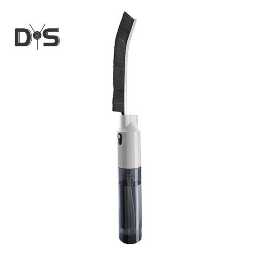 (white, A) Crevice Cleaning Brush Hard Bristle Corner Cleaning Brush With Spray Bottle Multifunctional Gap Cleaner Thin Brush For Bathroom Kitchen Car