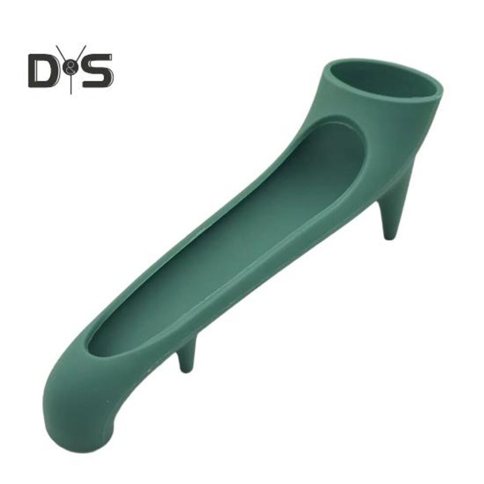 (green) Espresso Machine Water Funnel Coffee Machine Deflector Food Grade Silicone Dripless Pouring Aid for Semi-Automatic Coffee Makers