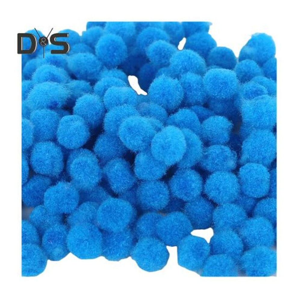 (as the picture, E) 300 Pcs Pom Poms for Crafting 10mm Fluffy Felt Balls Solid Color Fuzzy Pompoms for Dolls Garland DIY Crafts Decorations