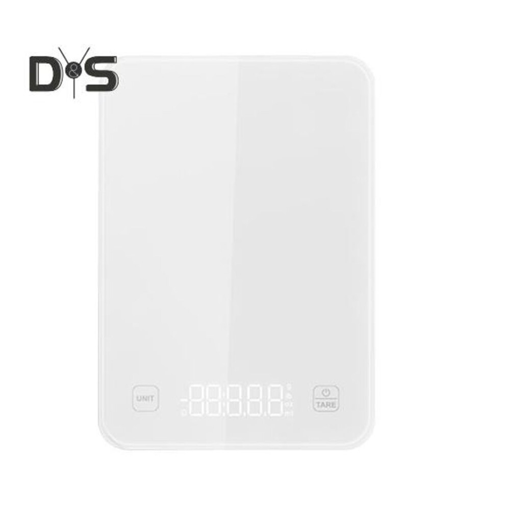 (white) Smart Kitchen Scale With App 3g/10kg Precise Electronic Scale With Calorie Counter Nutrition Tracking Portion Control Lcd Display Digital Scale