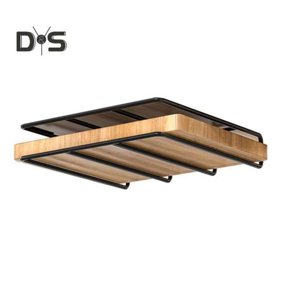 (black, 30cm) Chopping Board Rack Under-Cabinet Cutting Board Holder Strong Load-bearing Heavy-Duty Cutting Board Hanging Rack