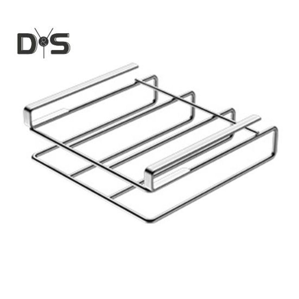 (silver, 25cm) Chopping Board Rack Under-Cabinet Cutting Board Holder Strong Load-bearing Heavy-Duty Cutting Board Hanging Rack