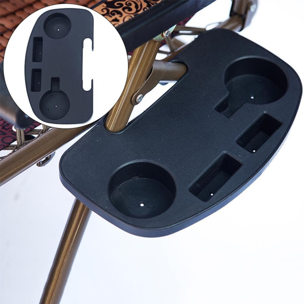UR Best Choice Detachable Storage Cup Holder Clip-on Tray Table for Folding Chair Accessories