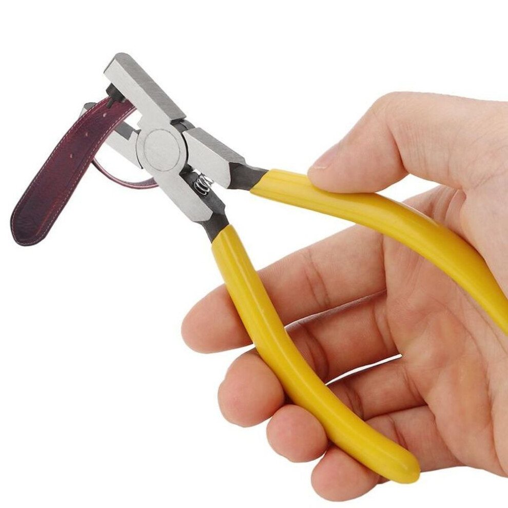 (2in) Leather Watch Band Belt Hole Punch Plier Household Leathercraft Plier Eyelet Puncher Revolve Sewing Machine Rivet Snap Tool