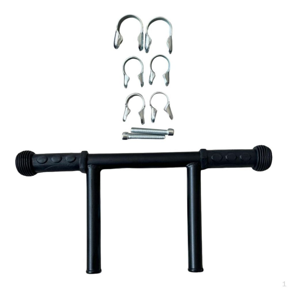 (3 Clips) Detachable Stroller Extension Bar Extra Handle