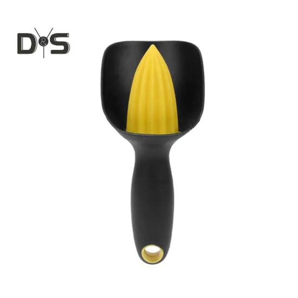 (black) Manual Citrus Juicer Reamer for Grapefruits Orange Juice Press for Efficient Juicing Nutrient-preserving Juicer Mini Lemon Squeezer