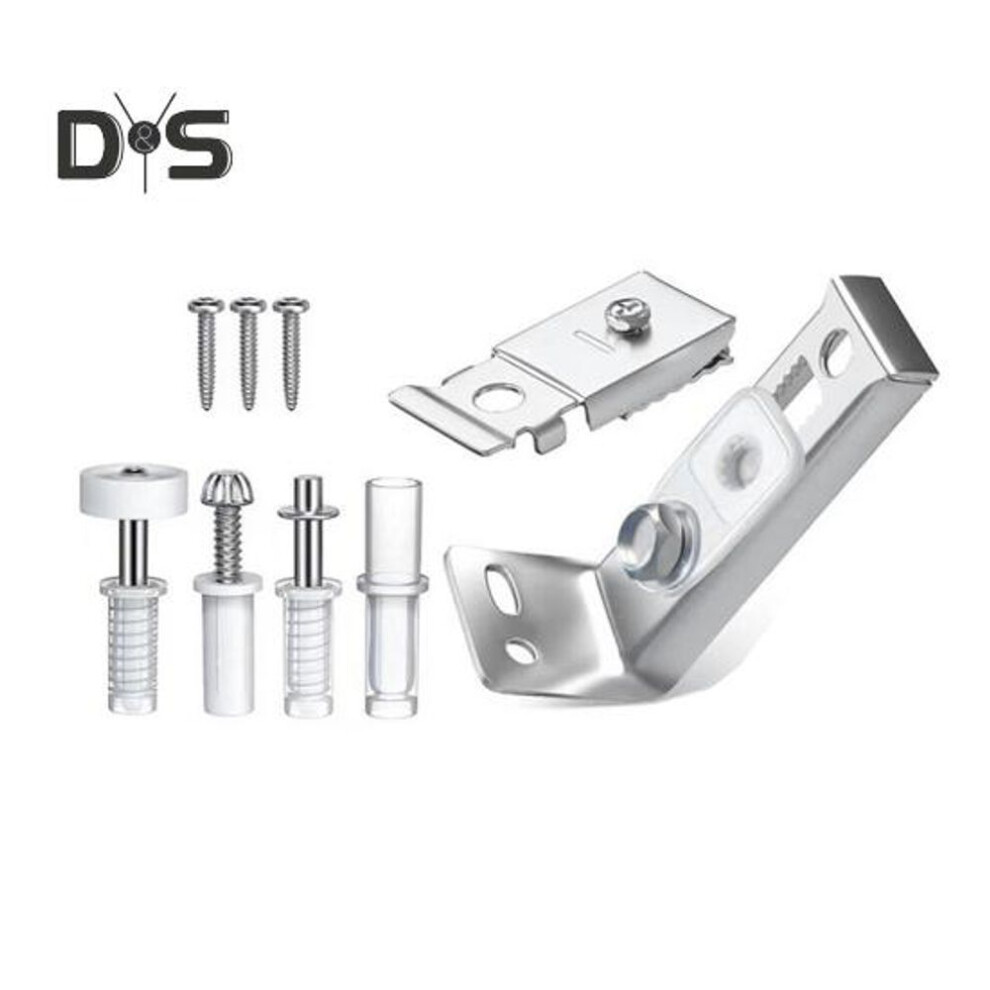 1 Set Bifold Door Hinges Spring Widely Used Sturdy Anti-rust Effortless Installation Repair Parts Stainless Steel Bifold Door Hardware Repair Kit