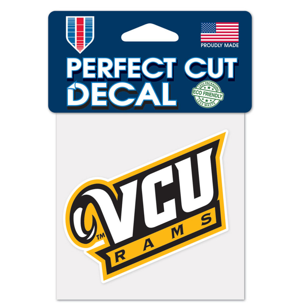 Vcu Rams Decal 4X4 Perfect Cut Color 032085491992