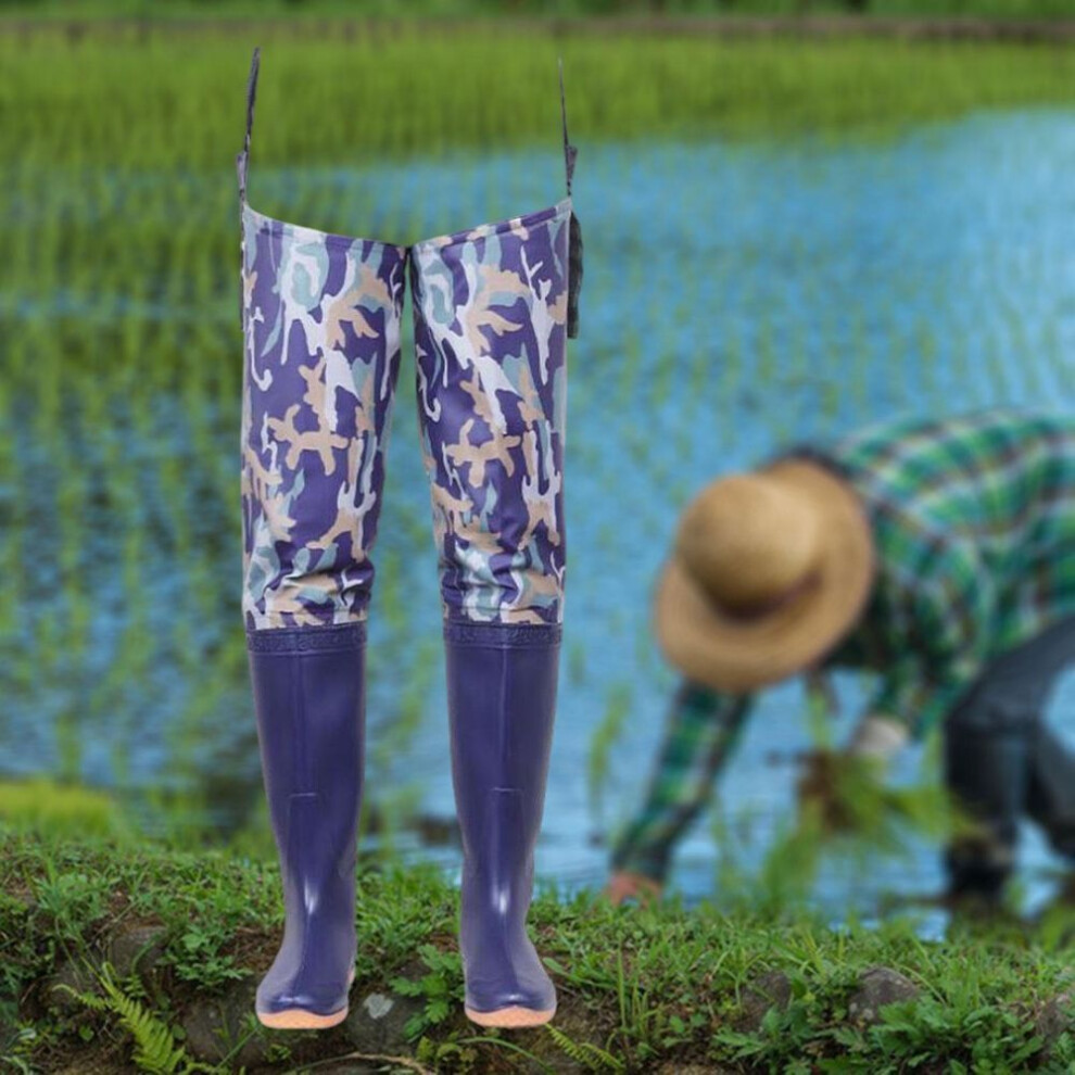(42 Size) Bootfoot Waders for River Use in Agriculture And Hunting