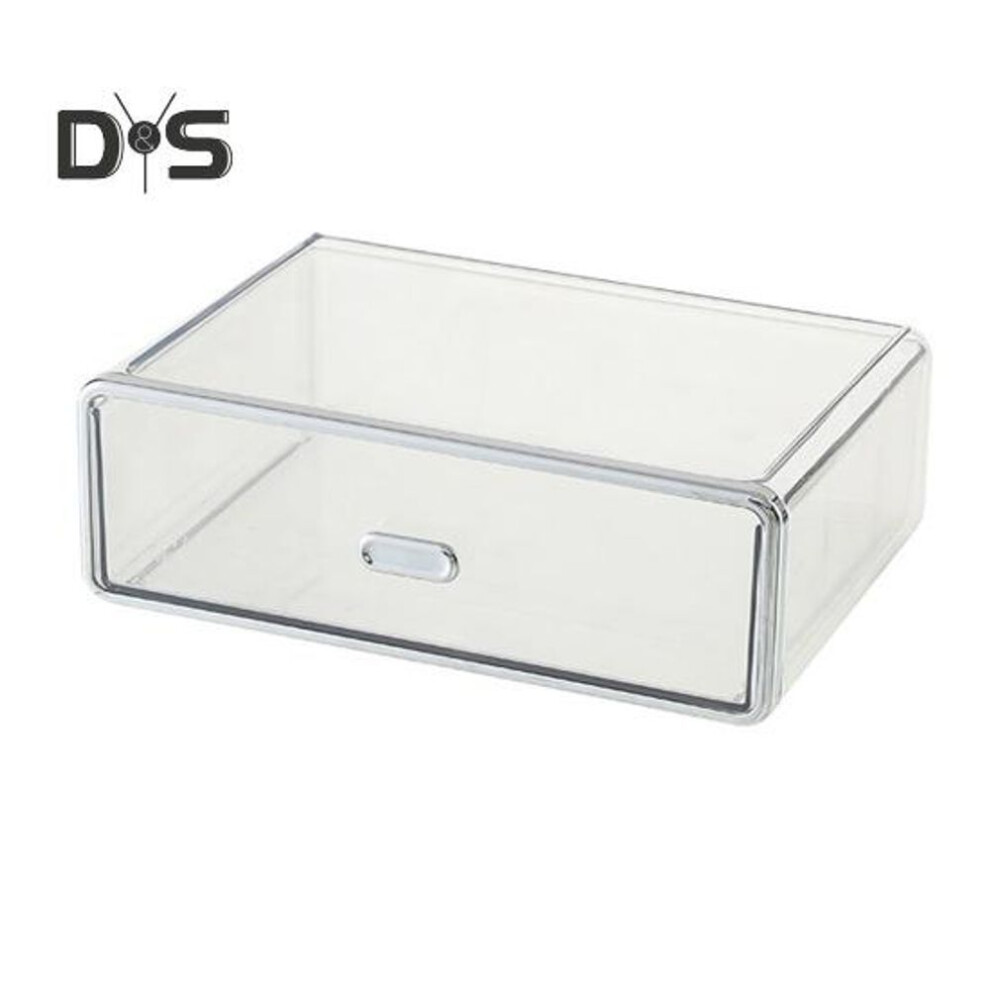 Desktop Storage Box Workspace Organizer Large Capacity Multi-purpose Transparent Stackable Organizer Box Storage Bin