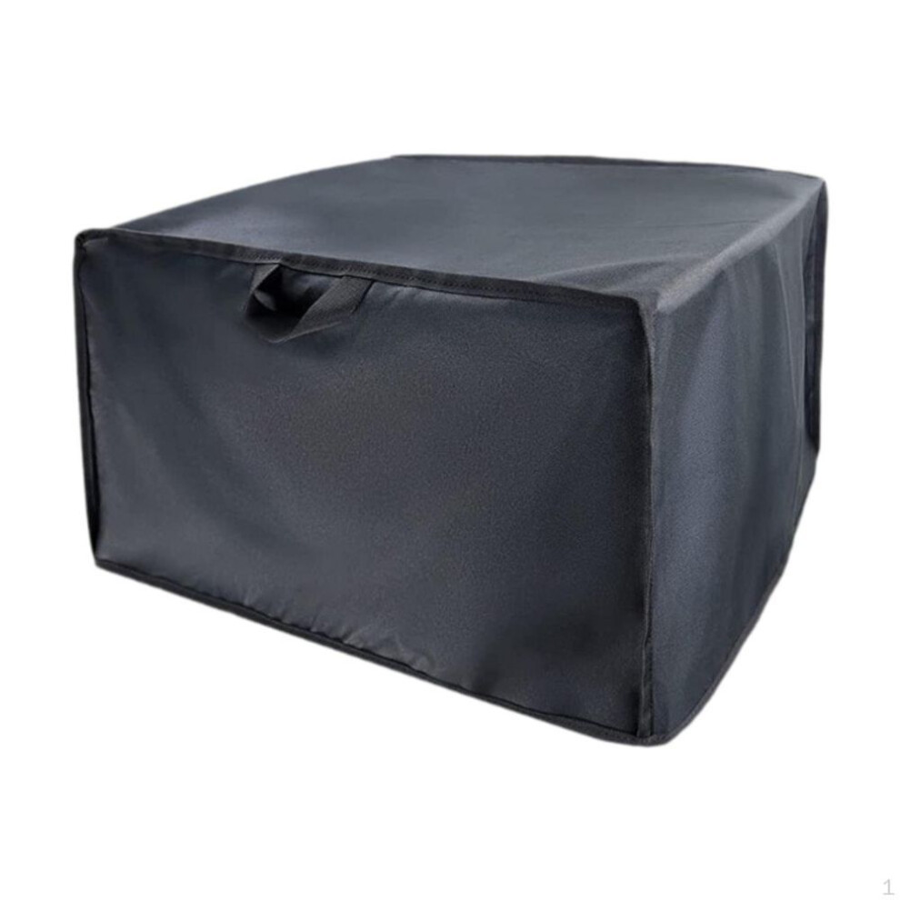 (51cmx41cmx31cm) Printer Dust Cover Oxford Cloth Easy to Store Black Protector Printer Accessories Foldable