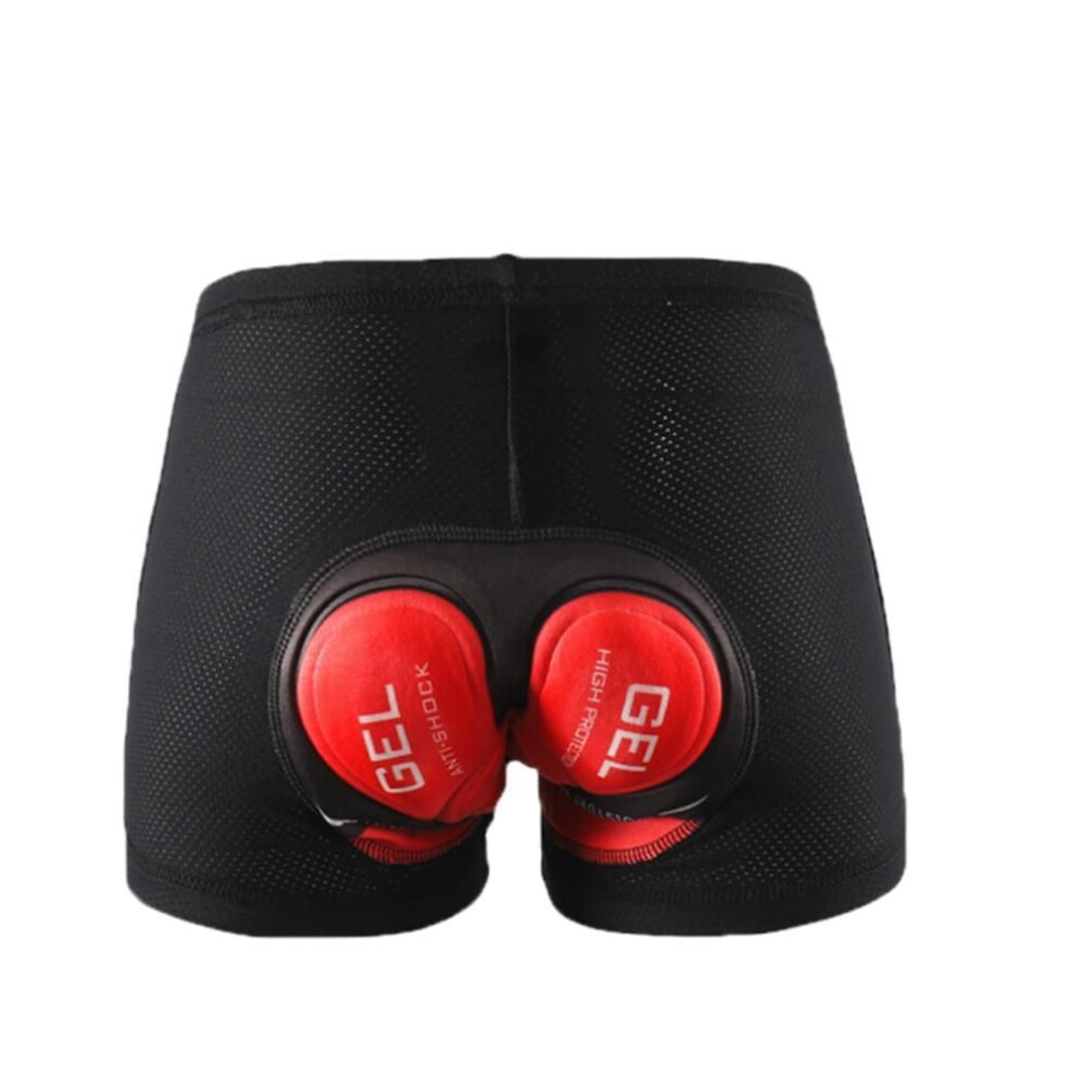 (XL) Anti Slip Women Men Mtb Bicycle Underwear Biking Pants With 5d Gel Padded Cycling Short