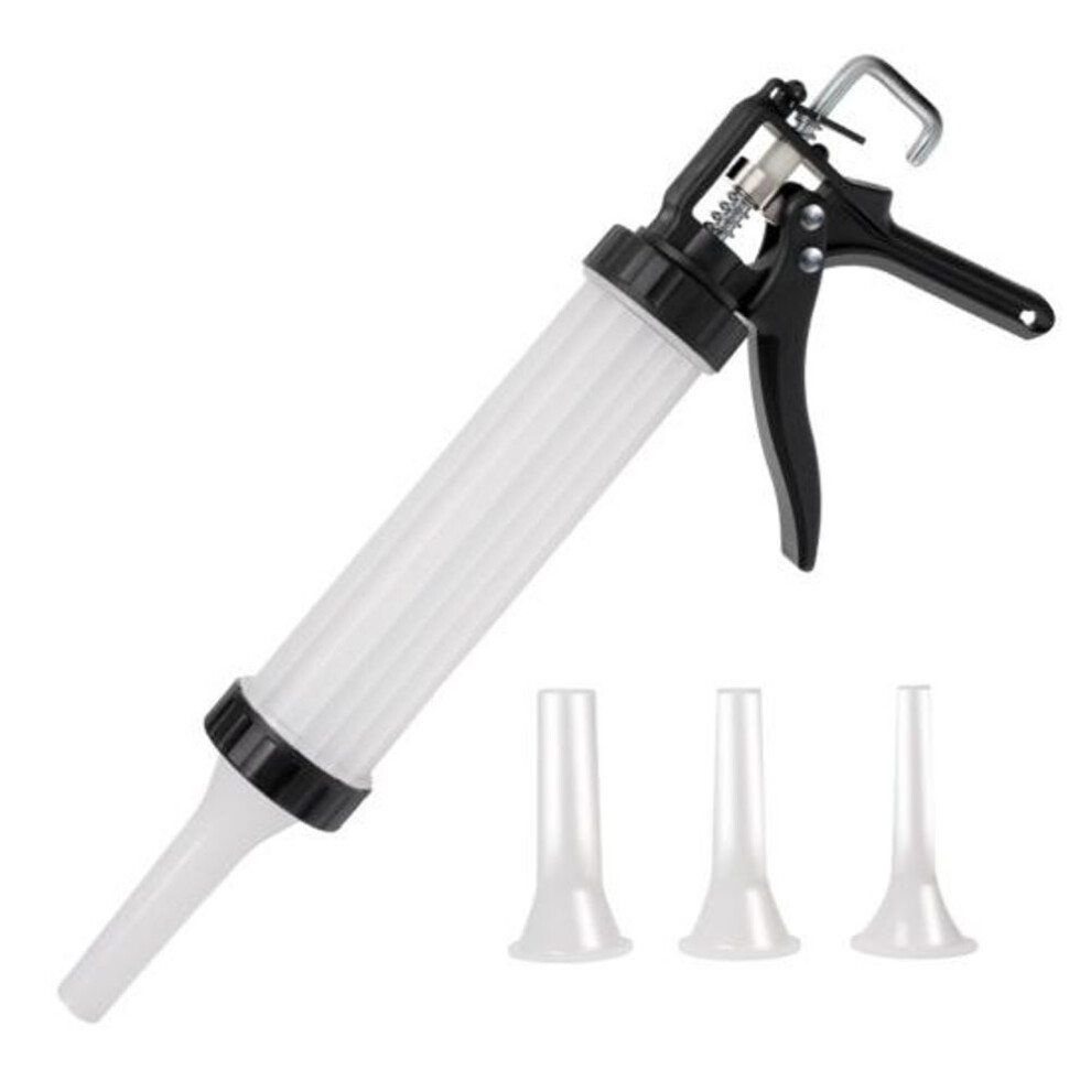 Sausage Stuffer Meat Filler Manual Sausage Machine With 3 Tubes Food Grade Large