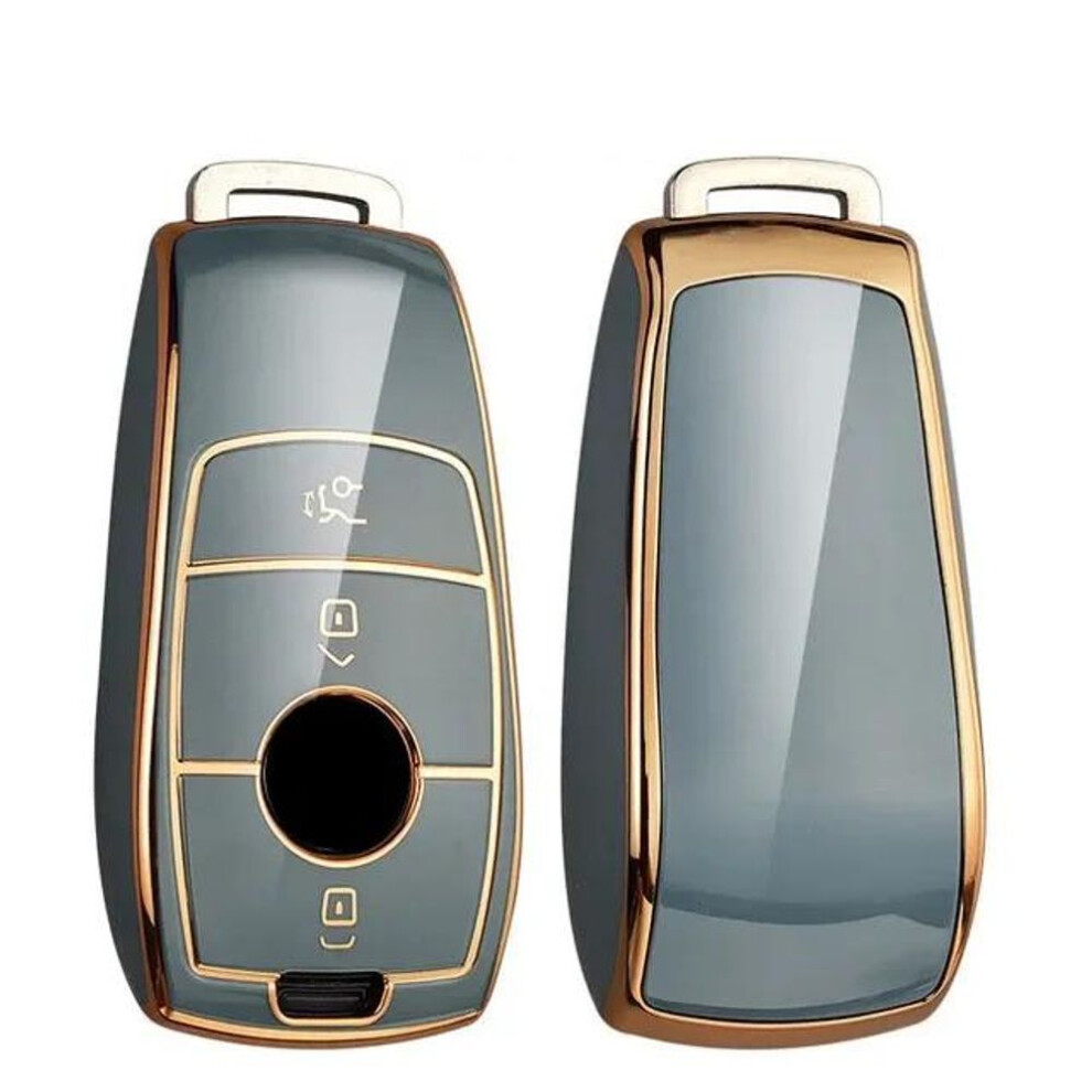 (Other) Tpu Car Remote Key Cover Case Shell Fob For Mercedes Benz 2017 E Class W213 E200 E260 E300 E320 2018 S Class Gls Gla Accessories
