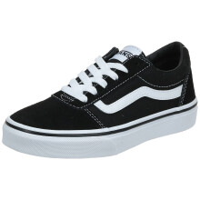 Baskets Vans Ward pour homme en daim noir et blanc, c24 75
