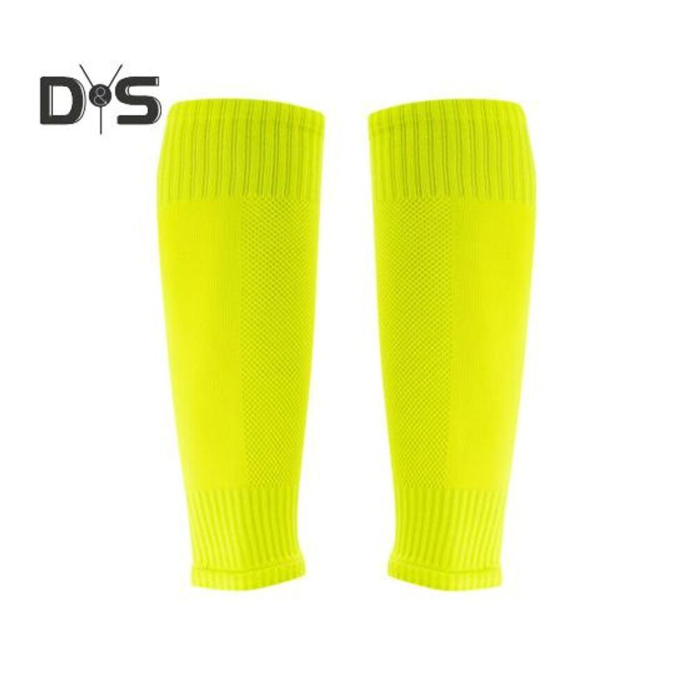 (fluorescent green) Calf Compression Sleeve for Women Men Footless Compression Socks for Shin Splint Pain Relief Leg Support Sleeve for Running