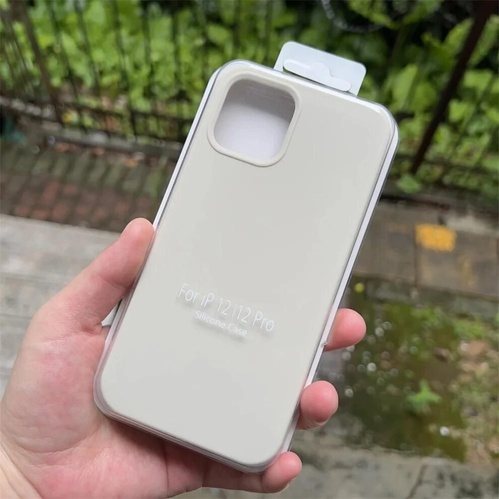 (beige, iPhone 7) Luxury Liquid Silicone Case For Iphone 14 13 12 11 15 16 Pro Max Mini Shockproof Cover X Xs Xr 7 8 Plus Phone Cases Accessories