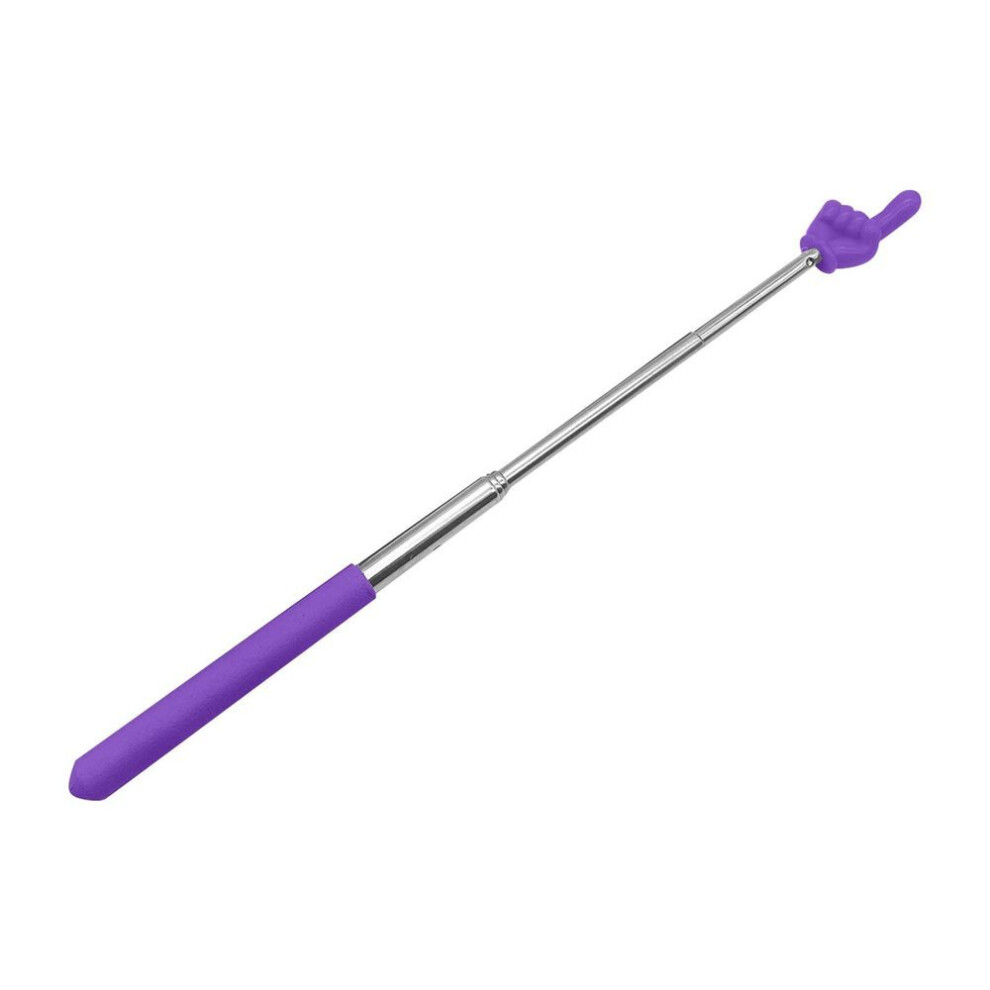 (purple, One Size) Retractable Teacher Pointers  Classroom Demonstration Sticks  Finger Batons  Early Education Toys  Creative Teaching Props  And Play Toys 1pc