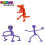 (Purple)Ρολόμπox Rainbow Friends Παιχνιδάκι Φλούντ Παιδικό Δώρο Χριστούγεννα Πορτοκαλί Μωβ 6