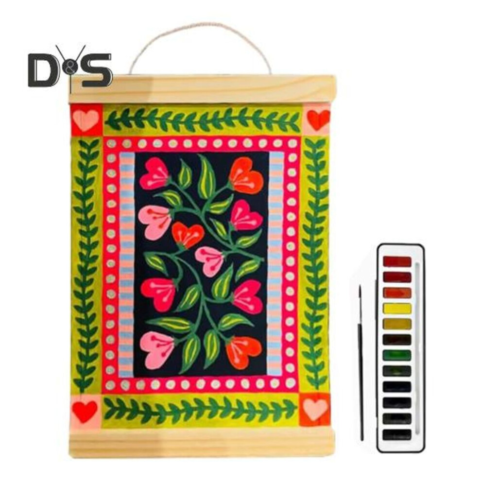(as the picture, D) Paint by Number Kit for Adults Beginners Flowers DIY Acrylic Oil Painting by Numbers on Canvas for Home Wall Decor