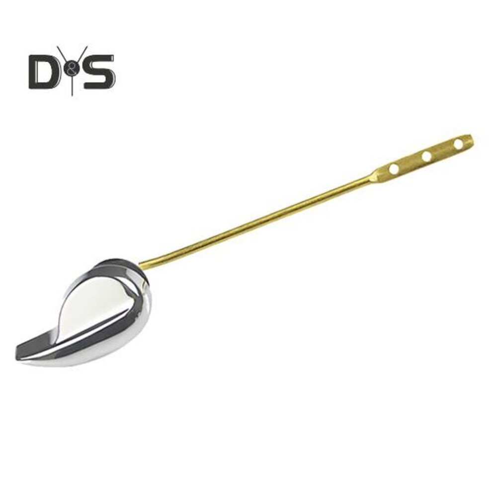 (as the picture, A) Toilet Flush Wrench Easy to Install Adjustable Holes Toilet Handle Optimal Flushing Toilet Tank Replacement Parts
