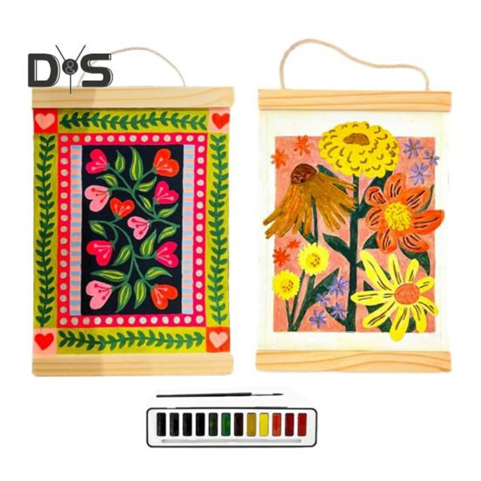(as the picture, F) Paint By Number Kit For Adults Beginners Flowers Diy Acrylic Oil Painting By Numbers On Canvas For Home Wall Decor