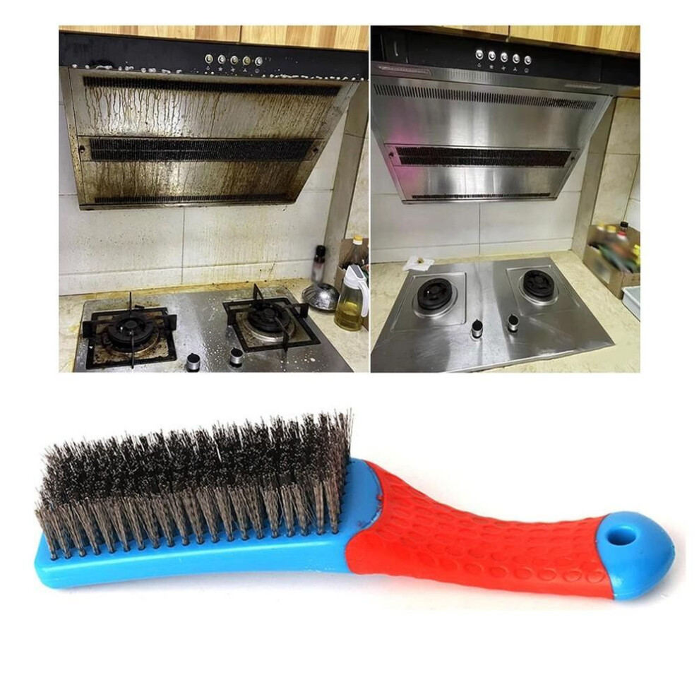 Abrasive Cleaning Kitchen Cleaning Brush Multipurpose Steel Wire Brush
