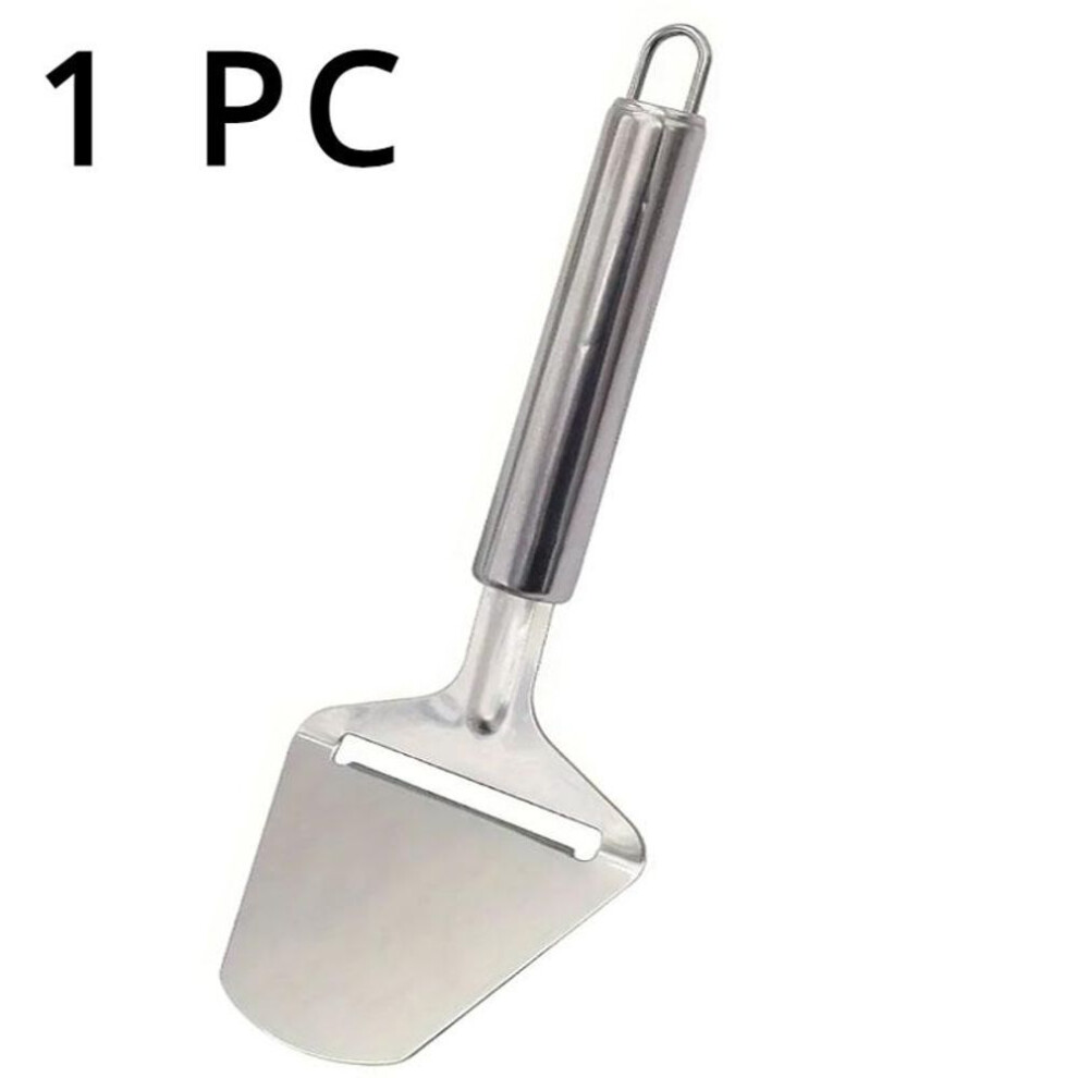 (1PCS) Handheld Cheese Slicer Stainless Steel Dishwasher Safe Non-stick Cheese Cutter Dispenser Cheese Slicer Cutter Kitchen Supplies