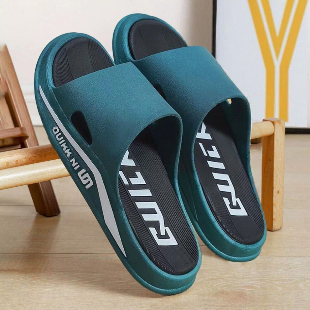 (green, 36-37) Eva Slippers For Women In Summer, New Home Indoor Odor Proof Bathroom Shower Slippers, Anti Slip Household Cool Slippers For Men