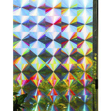 Rainbow Symphony- Rainbow Suncatcher Window Film Radial M?nstret Window Clings 24"""" X 36"""" Panel Lavet i USA