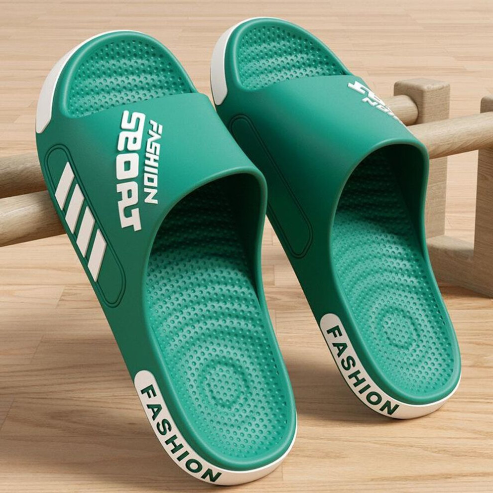 (green, 38-39) Eva Slippers For Women In Summer, New Home Indoor Odor Proof Bathroom Shower Slippers, Anti Slip Household Cool Slippers For Men