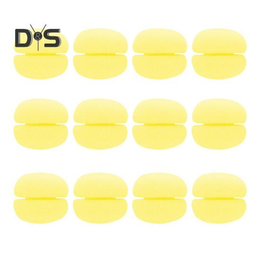 (yellow, 12pcs) 6/12/18/24Pcs/Set Hair Curler Sponge Ball No Heat Women Overnight Sleeping Hair Roller Lazy Girls Wet Dry Short Long Hair Curling Styling Tools