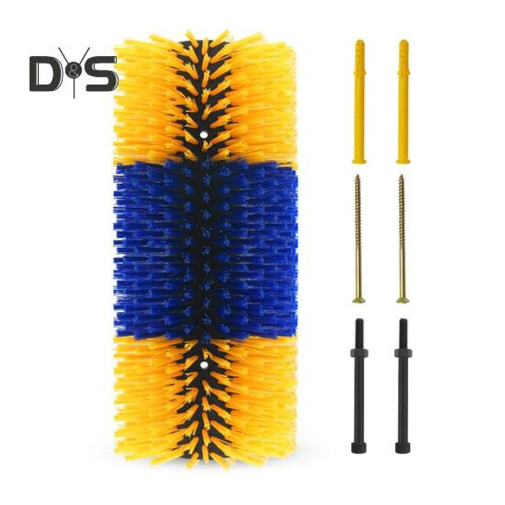 (yellow, B) Livestock Scratch Brush Horse Scratcher Full Massage Grooming Tool For Cow Cattle Sheep Horses Pigs To Relieve Itching On Back
