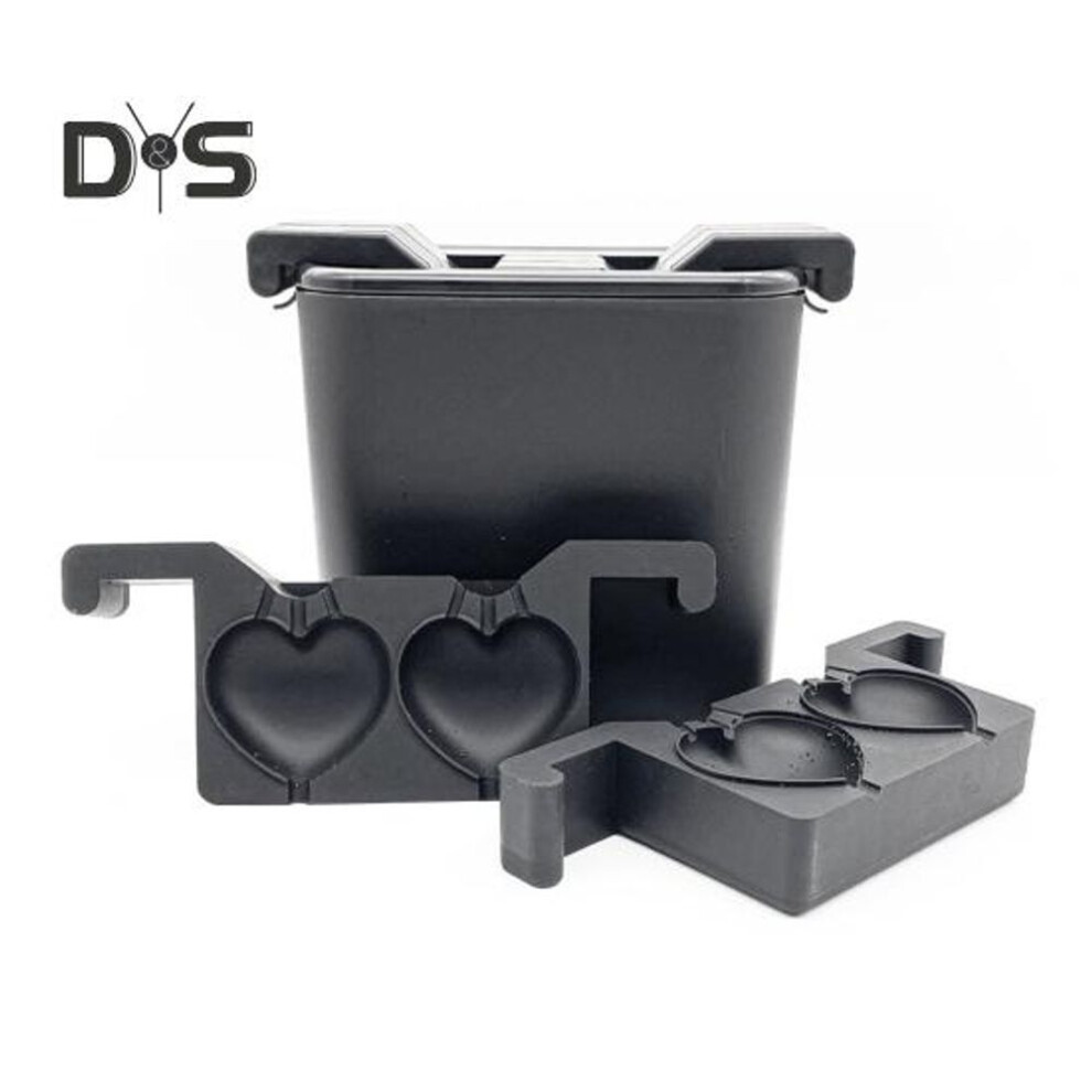 (as the picture, J) Silicone Ice Ball Maker Mold Large Whiskey Cubes Tray Bpa-free Reusable Round Ice Molds For Cocktails