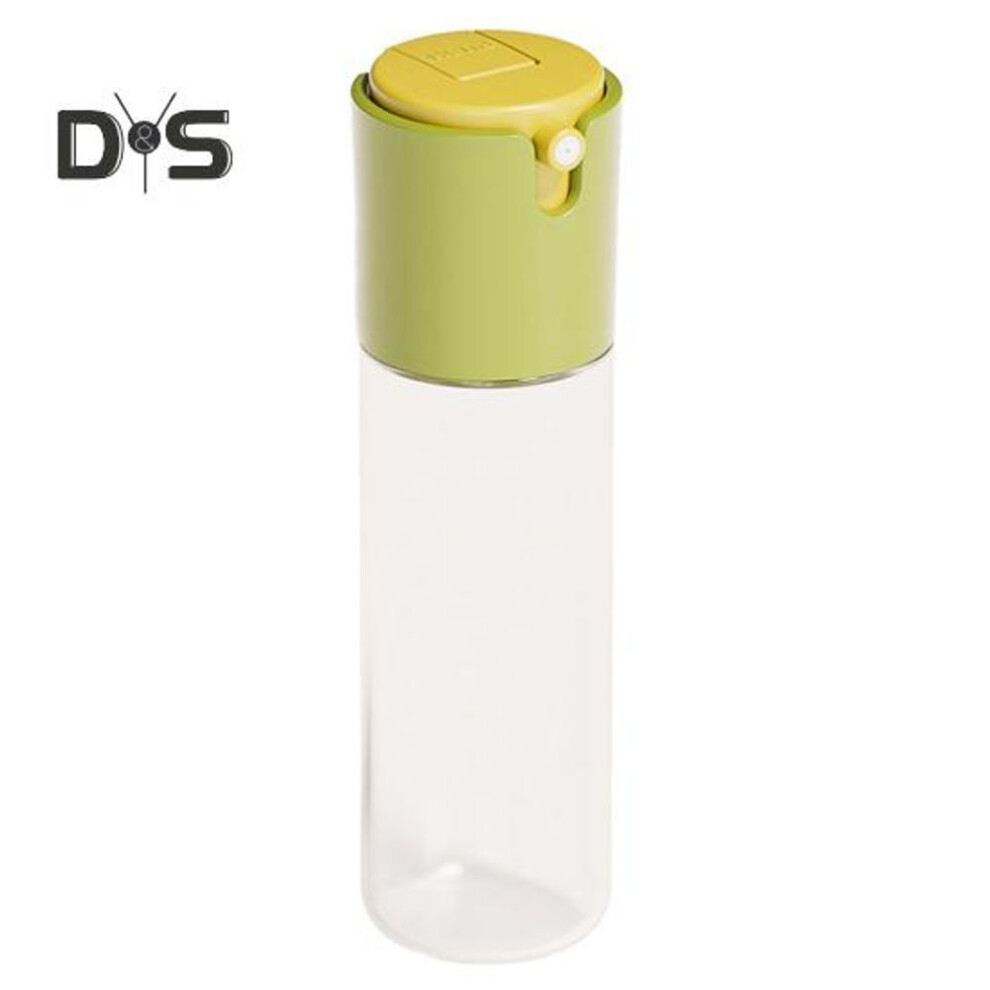 (green) 285ml Oil Spray Bottle Thick Leakproof Large Capacity Food Grade No Odor Bbq Cooking Olive Oil Sprayer Kitchen Baking Vinegar Bottle Oil Dispenser