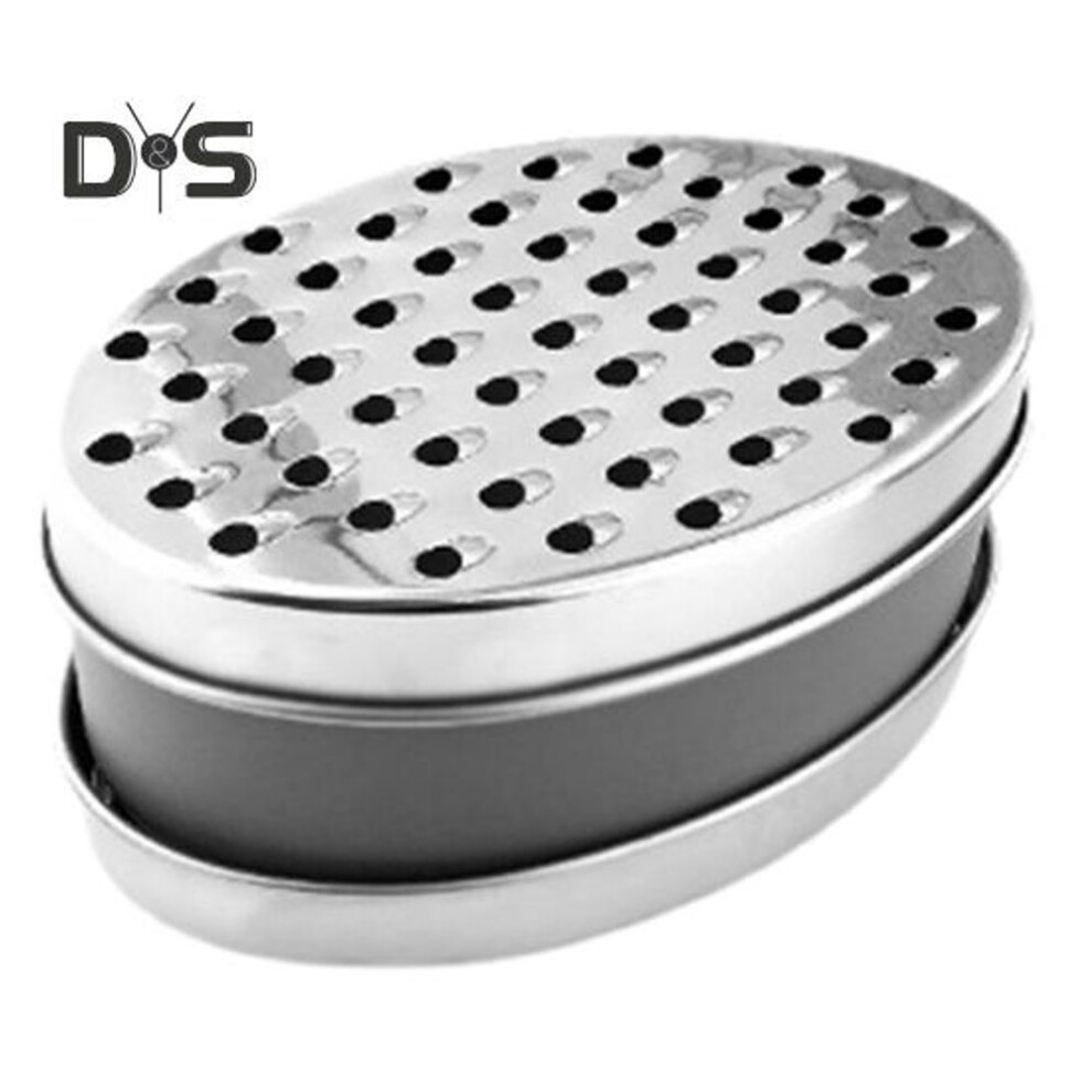 (dark gray) Cheese Grater With Container Multifunctional Stainless Steel Slicer Cutter For Potato Cucumber Carrot Onion Lemon Ginger Kitchen Vegetable Chopper