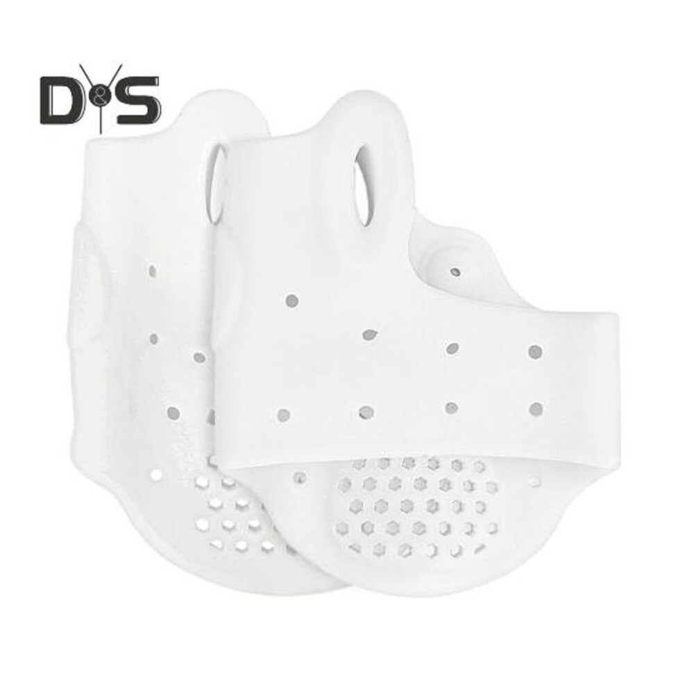 (white) 1 Pair Toe Separator For Orthopedic Bunion Foot Alignment Toe Spacer Straightener Pain Relief Shoe Inserts For Plantar Fasciitis Corns