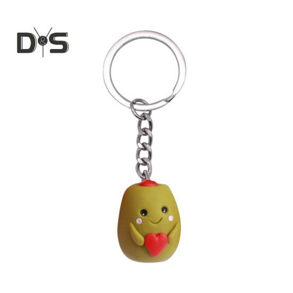 (Other, 3) Keychain Pendant Resin Little Person Holding Heart Keychain Pendant Express Love Small Keyring Valentine Day Gift