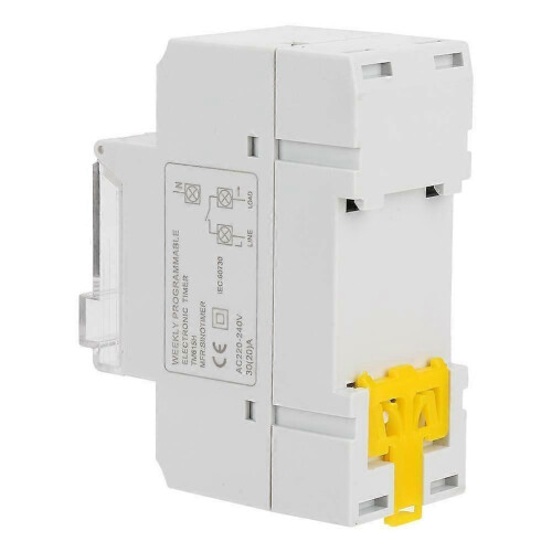 (As show, One size) TM615H-2 Weekly Programmable Digital LCD Timer Time Control Switch 220VAC 1