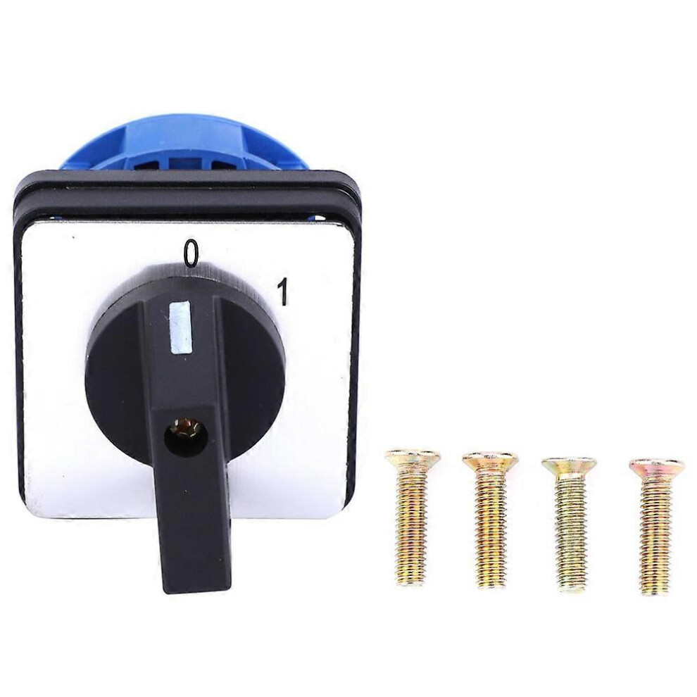 (As Show, One Size) Berm Bem28-25/1 C02 Universal Changeover Switch 690V 25A 2 Position Selector Rotary Cam Switch 6909775617045