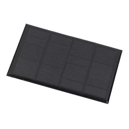 (As show, One size) Solar Panel 1.92W Monocrystalline Silicon High Efficiency Mini Epoxy Solar Panel Charger for DC Batt 2