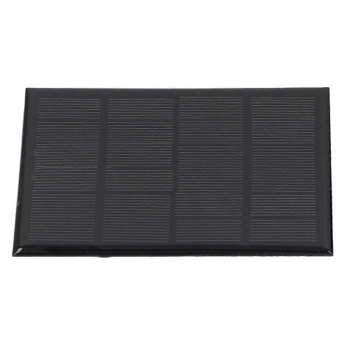 (As show, One size) Solar Panel 1.92W Monocrystalline Silicon High Efficiency Mini Epoxy Solar Panel Charger for DC Batt 1