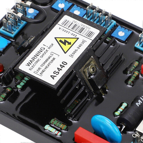 (As show, One size) Brushless Generator Voltage Regulator AVR Automatic Voltage Stabilizer Board 100‑264V 1 Phrase Input 2